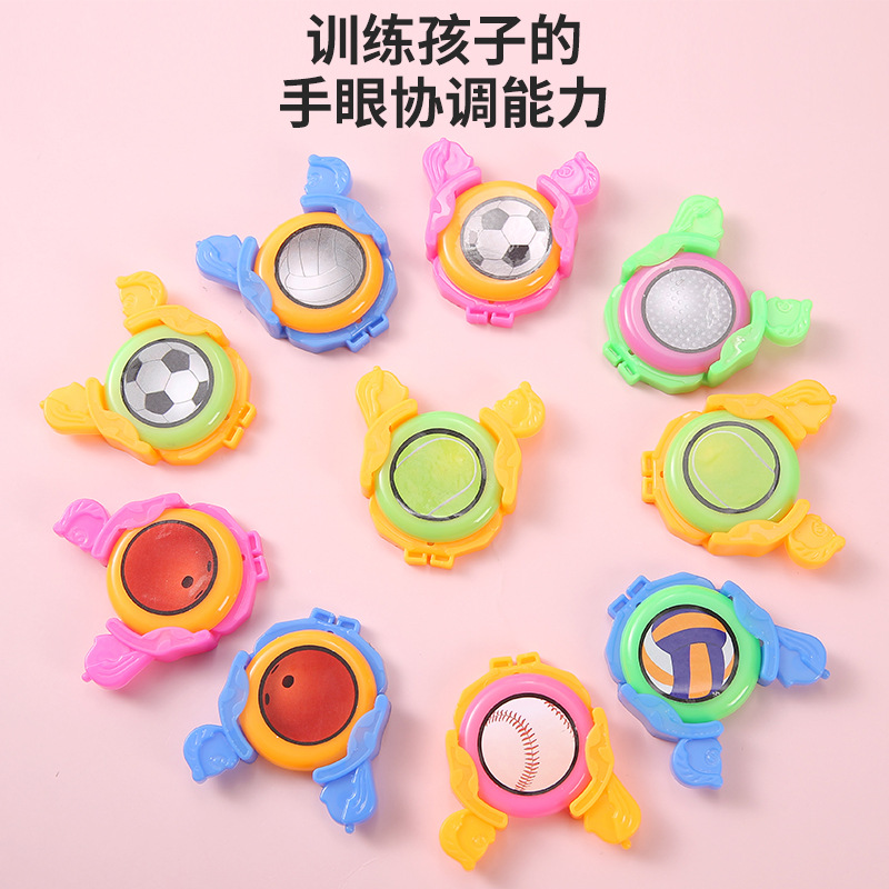 Launcher, ejection, spinning frisbee, outdoor boys' football, launching frisbee, wholesale, street stall, kindergarten small gifts Specification drawing