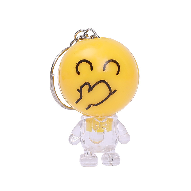 Illuminated small gifts, cartoon with led lights, illuminated keychains, bags, pendants, wechat business ground promotion small gifts and giveaways Application Scenario