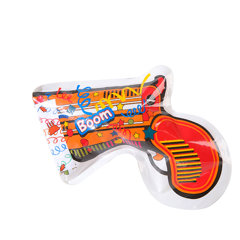 Wholesale of hand-held firework guns, Douyin, automatic inflatable firework guns, party props, firework tubes, atmosphere guns, and firecrackers Item Picture