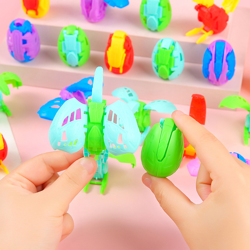 Children's toys, dinosaur transformation eggs, boy dinosaur eggs, transformation gashapon, kindergarten small gifts, street stall gifts Application Scenario