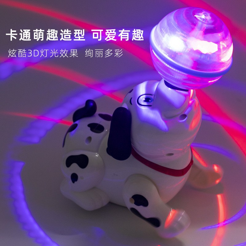 Electric vehicles can sing, dance, spin, puppy children, boys, girls, babies, and babies can move. Puppies can make sounds and run toys details Picture