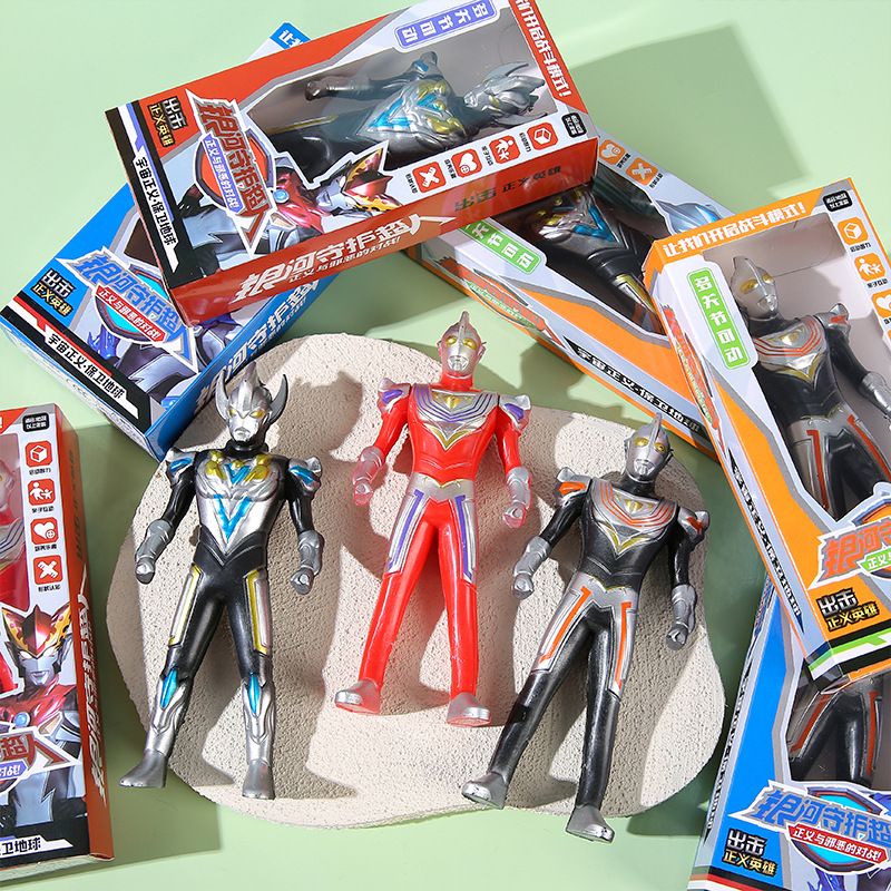 Robot doll box set, new box set Hero Universe doll, robot children's toy wholesale, street stall ring Specification drawing