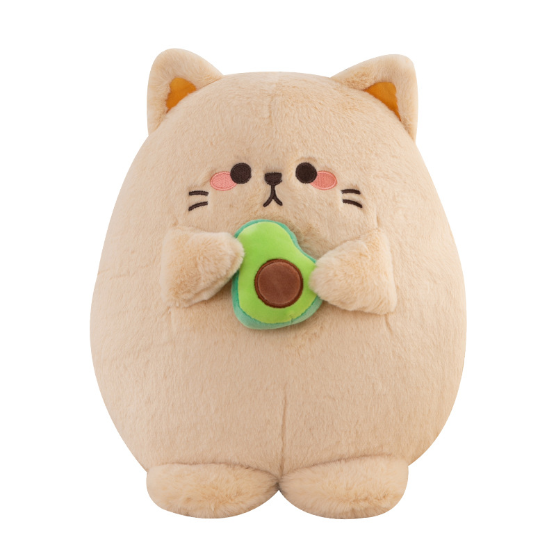 Wholesale of cross-border new products such as avocado plush toys, cartoon cat dolls, anime movie peripheral toys, and claw machines Item Picture