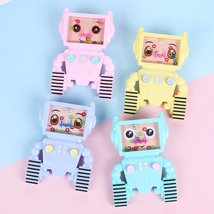 Water ring toss, water machine game machine, children's cartoon traditional nostalgic toys, mobile phones, small gifts for kindergartens details Picture