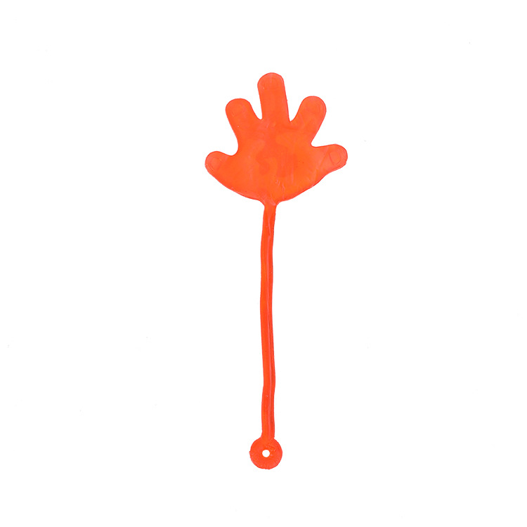 80 Nostalgic toys, elastic stretchable sticky palm, large wall climbing palm prank toys, small prank little hands Item Picture