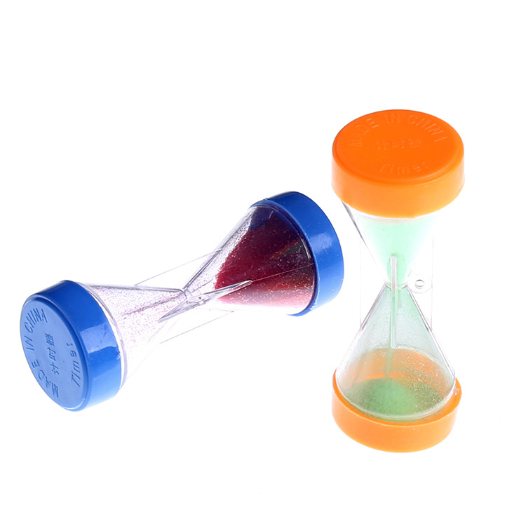 80s classic toy mini hourglass, student timer, cartoon creative small toys, wechat business small gifts, street stall Item Picture
