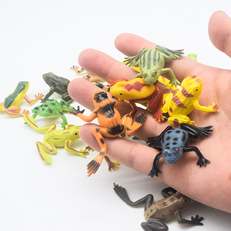 Fun Frog Toys 2022 New Style Educational, stress-relieving and Leisure Animal model manufacturer wholesale Creative Small toys Application Scenario