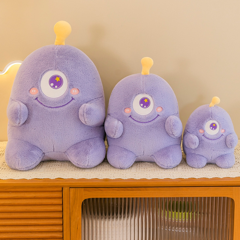 Douyin's same style little monster doll, children's birthday gift, claw machine doll, anime peripheral gift, plush toy Application Scenario