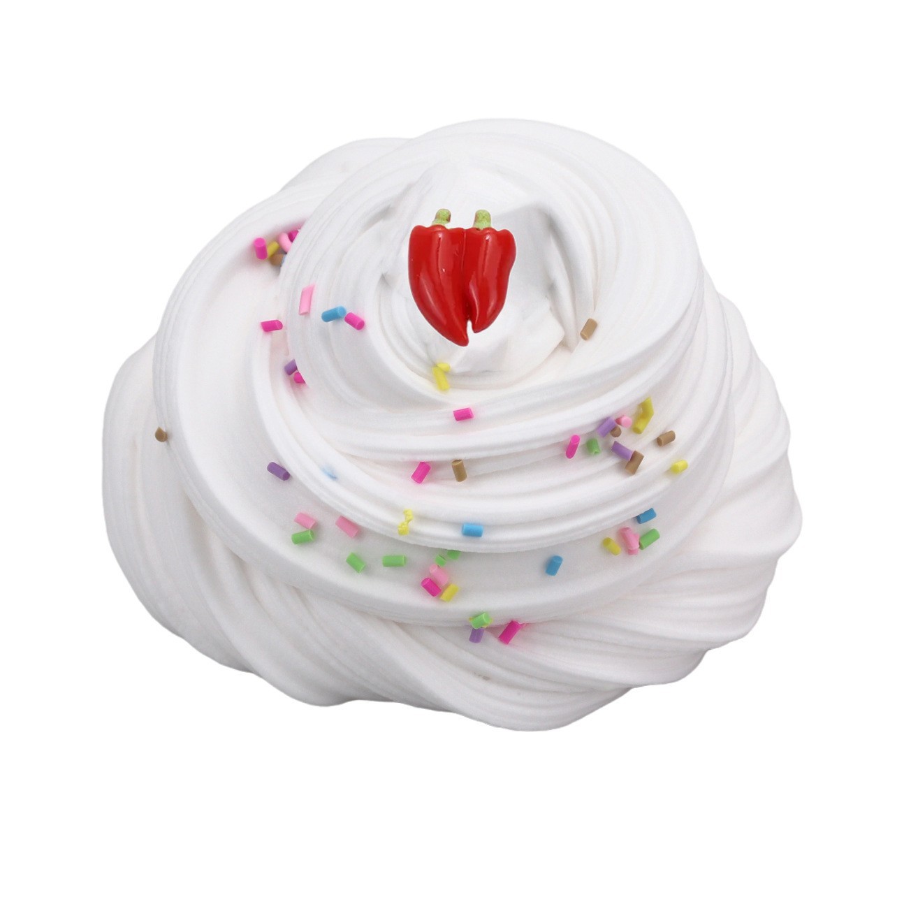 Cross-border customized fruit butter slime, cotton Slime, Pineapple Strawberry Fruit Slime toy 200ml Application Scenario