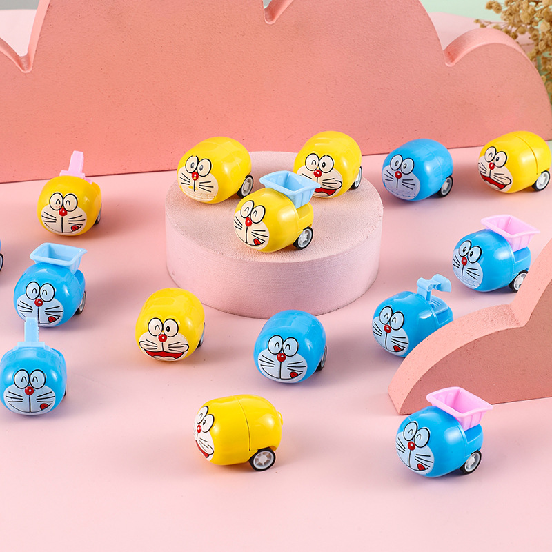 Creative Carton animal rebound car manufacturer wholesale children's inertial mini cars ground promotion gifts and small toys full figure