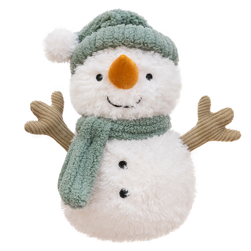 Cross-border Love Sami snowman plush toys, soft dolls, stuffed toys, small throw pillows, home decorations, Christmas gifts Item Picture
