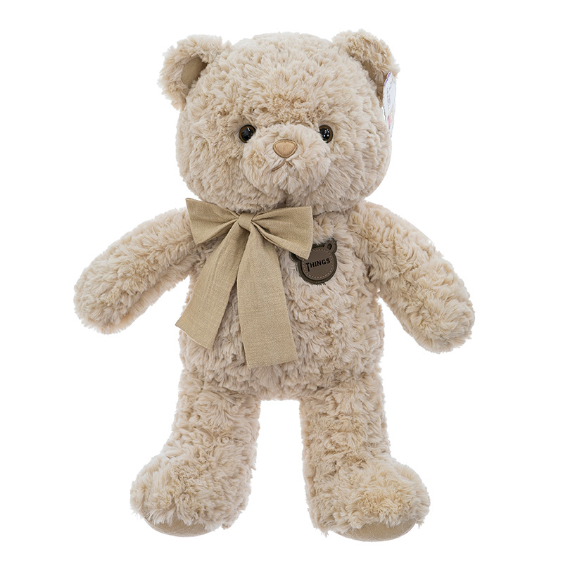 Wholesale of cross-border cute teddy bear soothing dolls, plush toys, children's birthday gifts, and women's sleeping pillows Item Picture