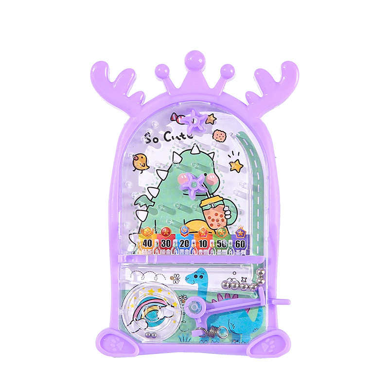 Wholesale of children's palm-sized pinball machines, intelligence mazes, educational toys, game machines, kindergarten prizes and gifts, pinball discs Item Picture