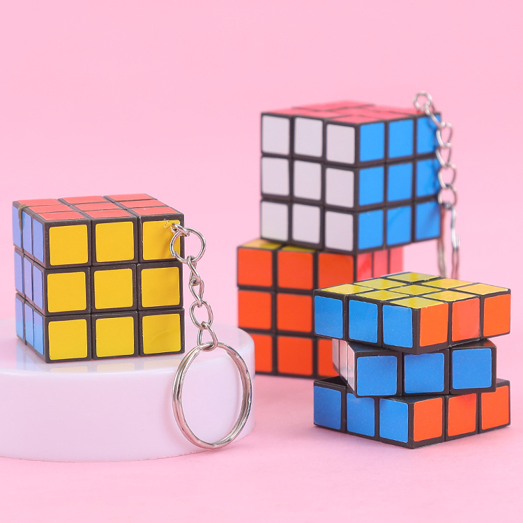 Creative mini Rubik's Cube children's educational toy, beginner's introduction, beginner's 3x3 Rubik's Cube, kindergarten small gift details Picture