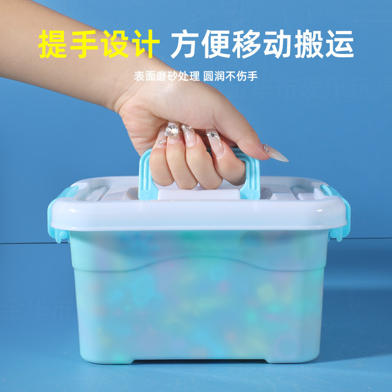 500 DIY toys, children's handcrafted beading, versatile cordless pop beading, girls' necklace, bracelet, and beading Specification drawing