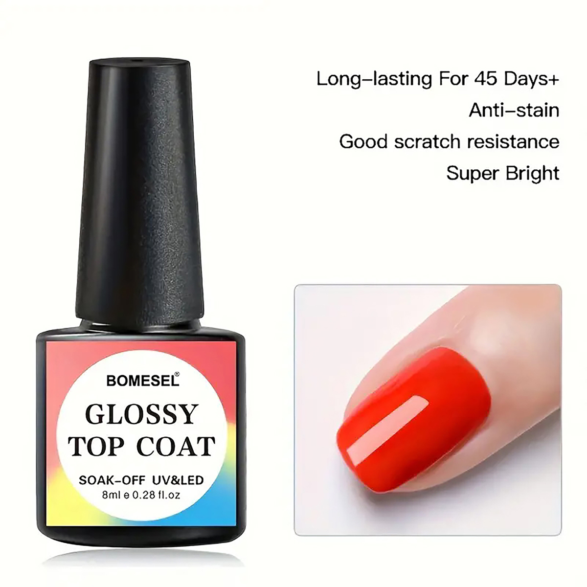 Cross-border bestseller nail art set base glue sealing layer three-piece set, OEM available, nail polish gel for long-lasting luster pic 4
