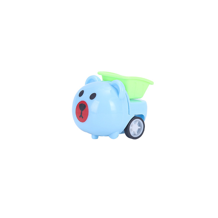 Toy rebound inertial engineering vehicle, cartoon small toys, street stall night market small gifts, promotional items, children's birthday gifts Item Picture