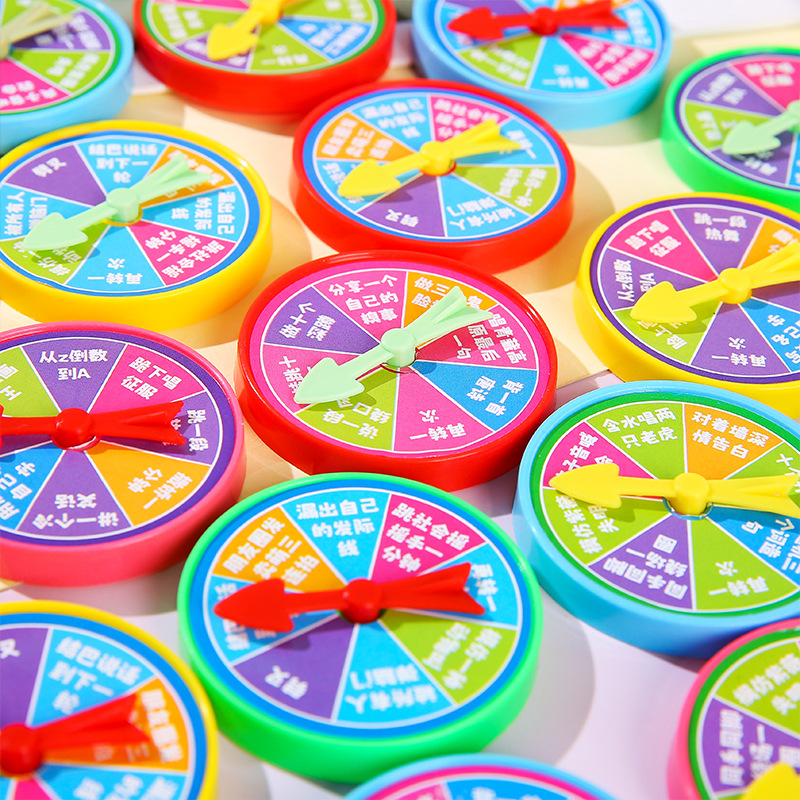 Parent-child interactive games, punishment board toys, entertainment small wheel, family gathering fun wheel, big adventure wholesale details Picture
