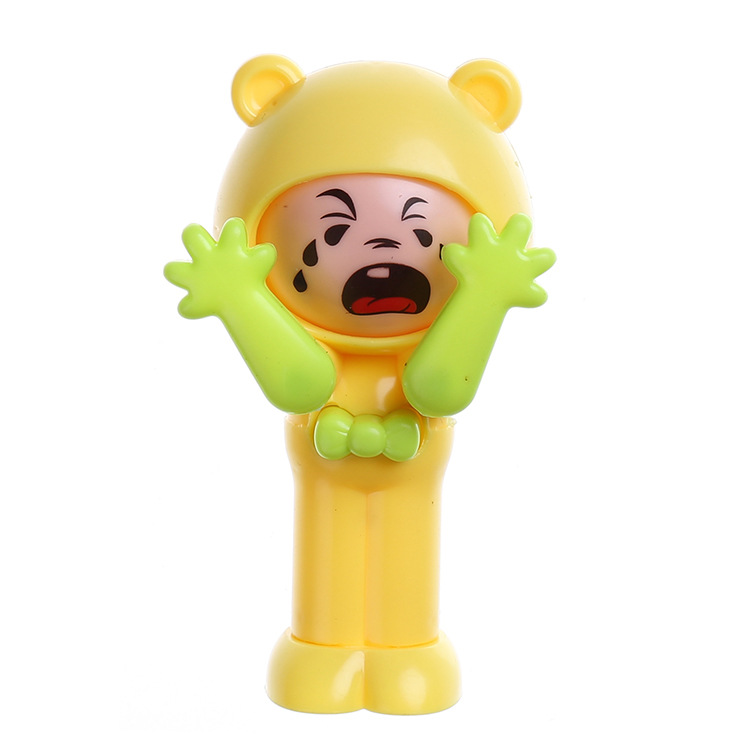 Wholesale of Douyin's same style rock-paper-scissors, face-changing dolls, children's educational toys, Happy Spin, Two-sided stones, scissors and paper Item Picture