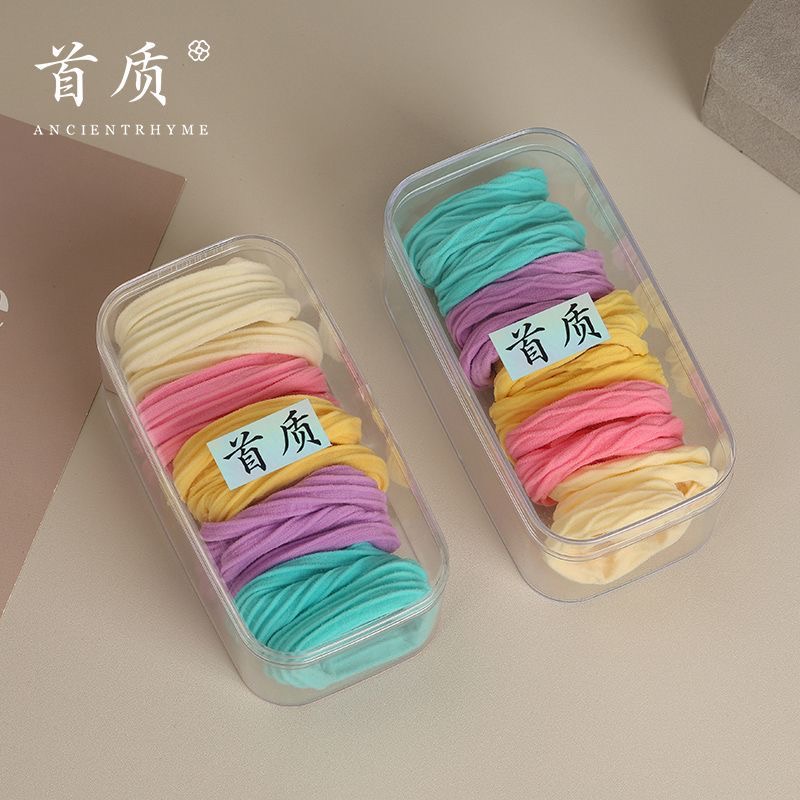 韩版女士发绳头绳拼接发饰儿童简约时尚头饰配饰百搭潮流
