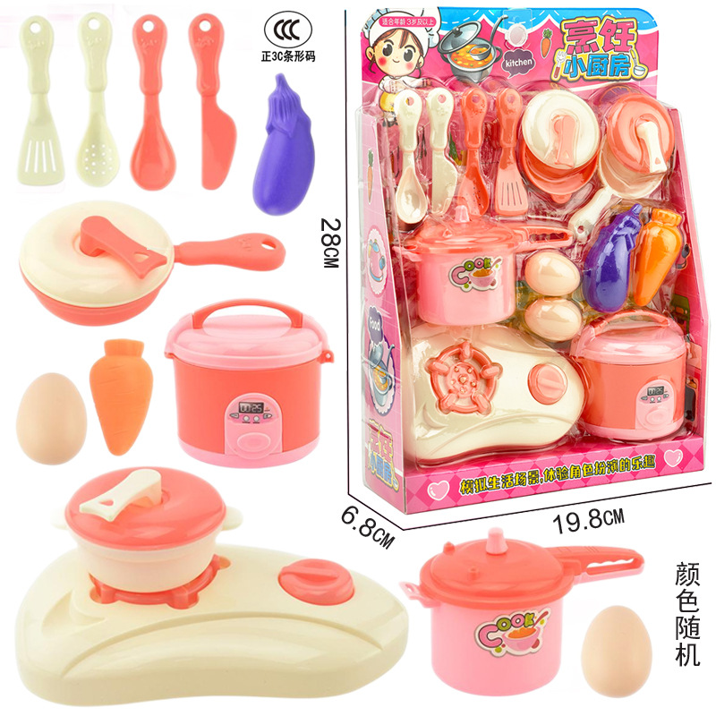 Free shipping, hanging board, food and dessert shop set, girls' house play, kitchen toys wholesale, 3-6 years old children's toys full figure