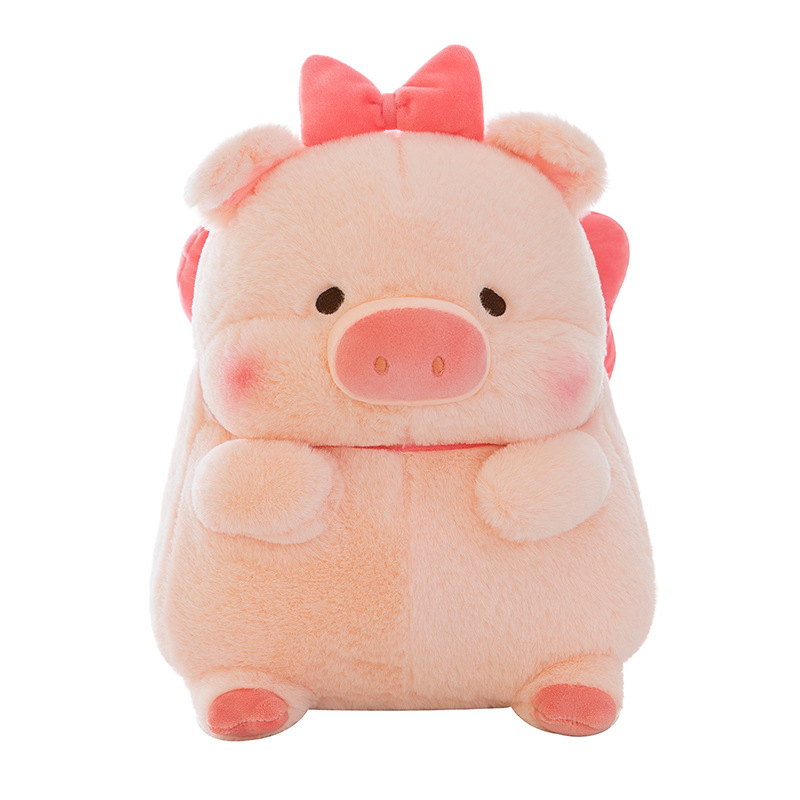 New cartoon bow Lulu Pig plush toy doll, girlish sleeping children's pillow doll wholesale Item Picture