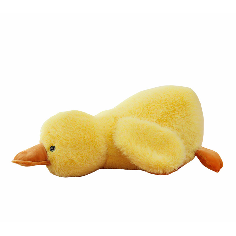 Cute little duck figurines, yellow duck dolls, sleeping companions, big white goose dolls, plush toys, birthday gifts Item Picture