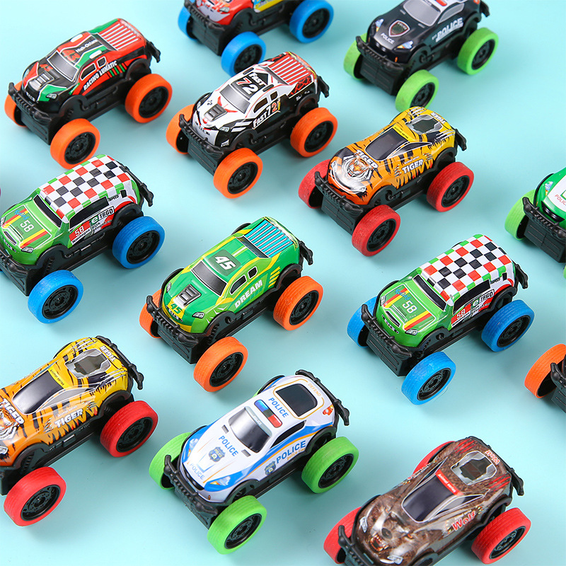 Douyin tin car, Little car, Big Foot, Monster street stall, Rebound car, children's toy car, racing car, gift, kindergarten small gift full figure