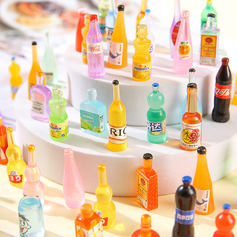 diy resin accessories, mixed style wholesale, miniature food toys, cartoon handcrafted materials, cream glue accessories and small ornaments Specification drawing