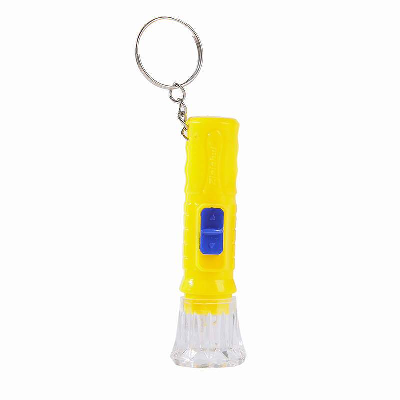 Mini electric lights, small flashlights, LED plastic small flashlights, colorful hand lights, illuminated children's street stall small toys Item Picture