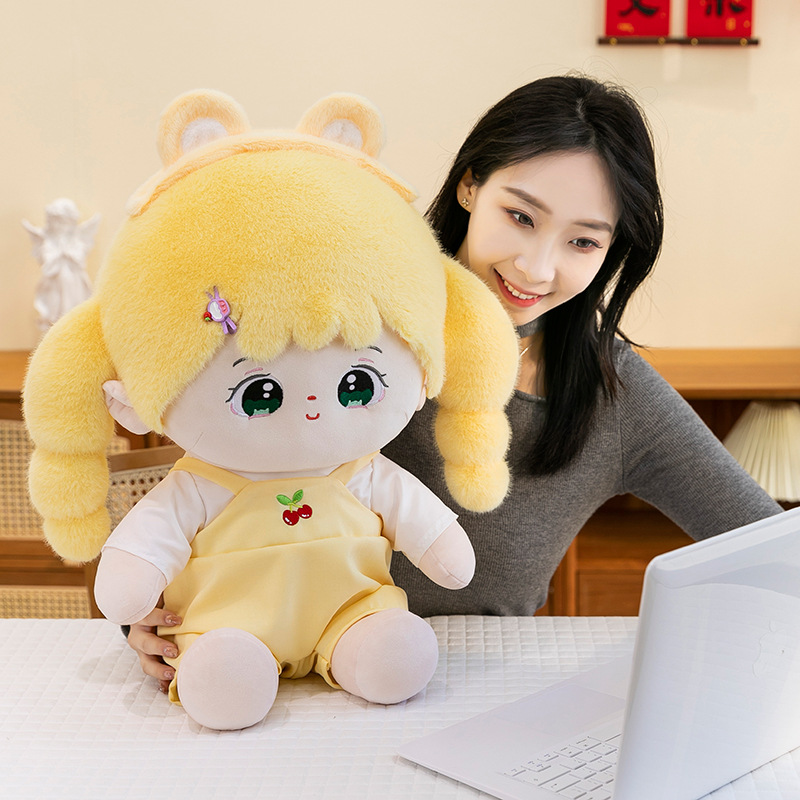 Cross-border new genuine mood girl plush toy dolls, children's cloth dolls, festival gifts manufacturer wholesale Application Scenario