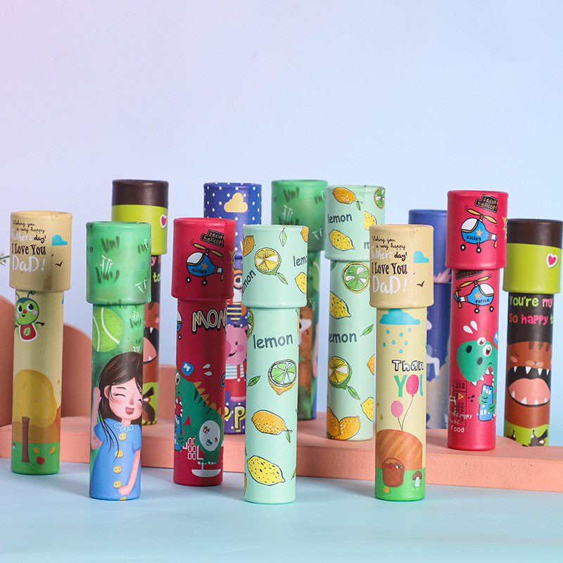 Large rotating kaleidoscope, magical and ever-changing interior view, kaleidoscope for children, kindergarten toys and gifts wholesale details Picture