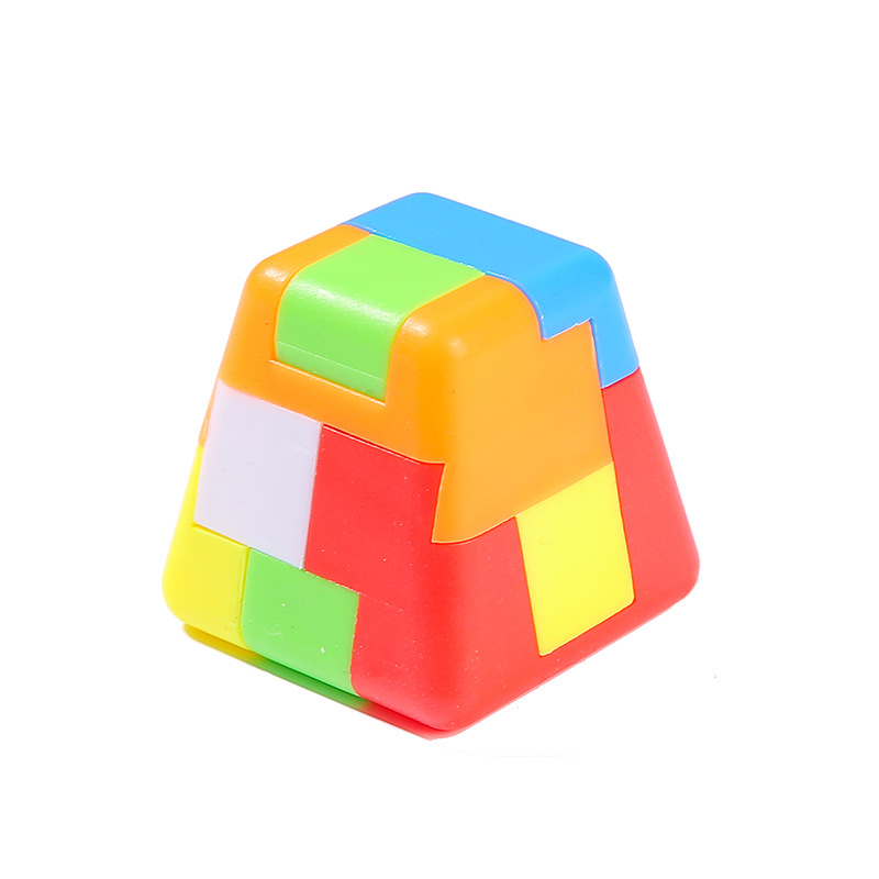 Zhuge Lock, Lu Ban Lock, complete set of children's intelligence assembly, 24 pieces to unlock, school gift, plastic magic ball, educational toys Item Picture