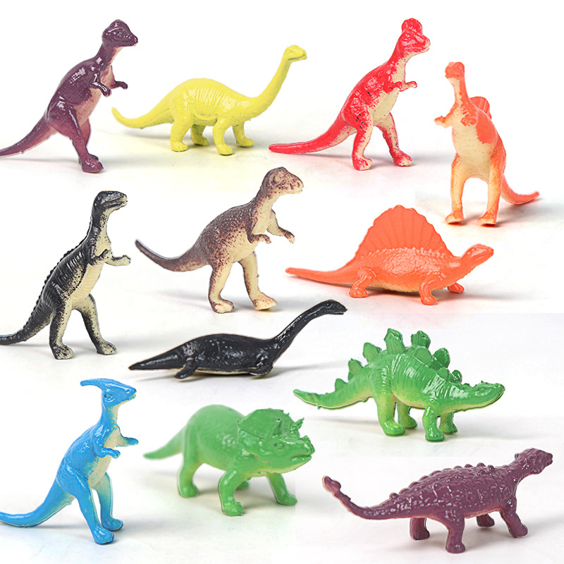 Children's dinosaur simulation wildlife ornaments, baby boy Jurassic dinosaur model set toys wholesale Item Picture