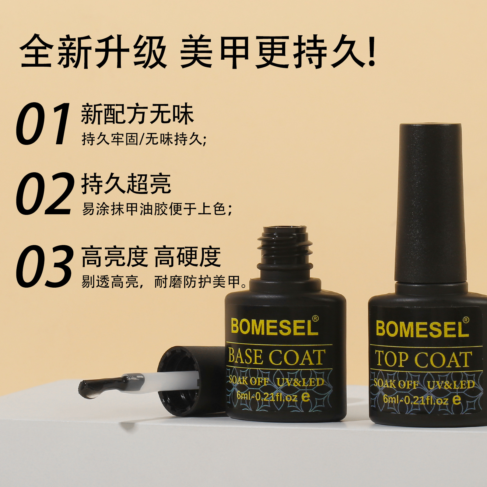 平衡液干燥剂底胶封层美甲专业必备健康无味跨境爆款可定 制logo详情2