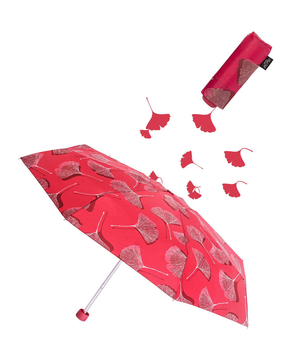 星宝伞5209五折口袋雨伞雨伞超轻全铝合金晴雨伞包包女士伞简约树叶图案雨伞详情17