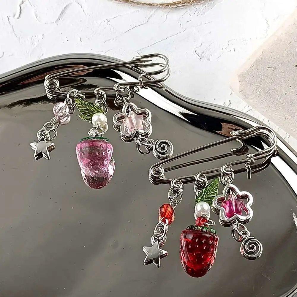 Xiaoxiangfeng brooch Flat zinc alloy jewelry and clothing oil Drip brooch, fashionable and versatile women's oil drip brooch 2 detail image 3