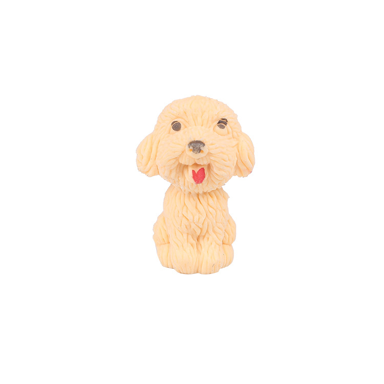 Wholesale cartoon dog-shaped erasers, creative and cute cartoon erasers, children and students' festival gift supplies Item Picture