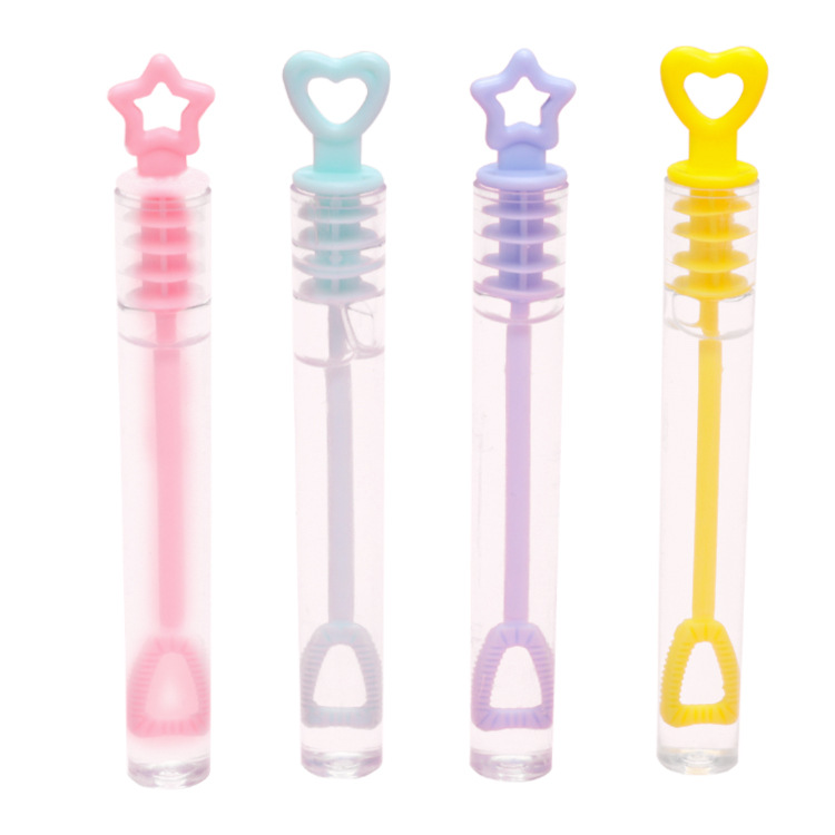48-piece mini bubble sticks that are unbreakable and not easy to break, small portable test tube bubble glue bubble water stick toys Item Picture