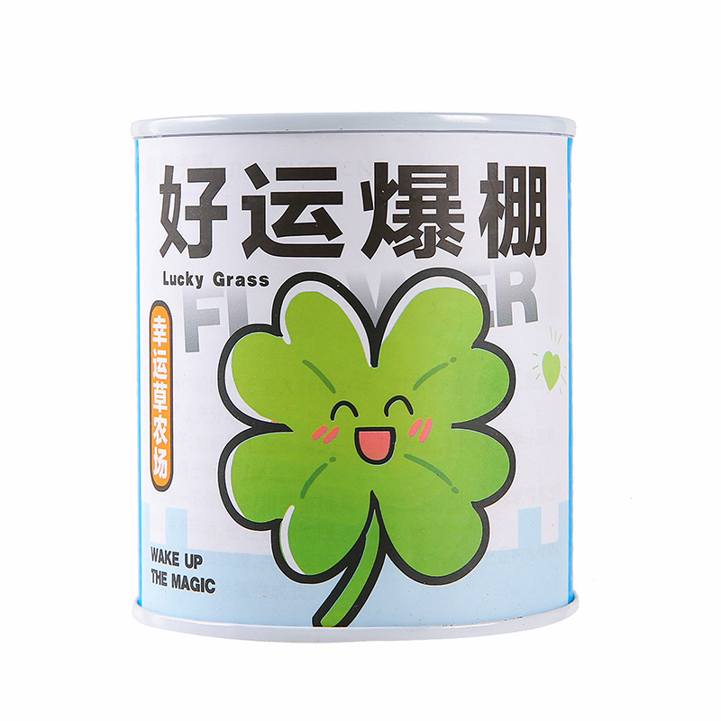 Children's planting of canned potted green plants, blind boxes, kindergarten primary school students, plant growth observation, sprouting seeds Item Picture