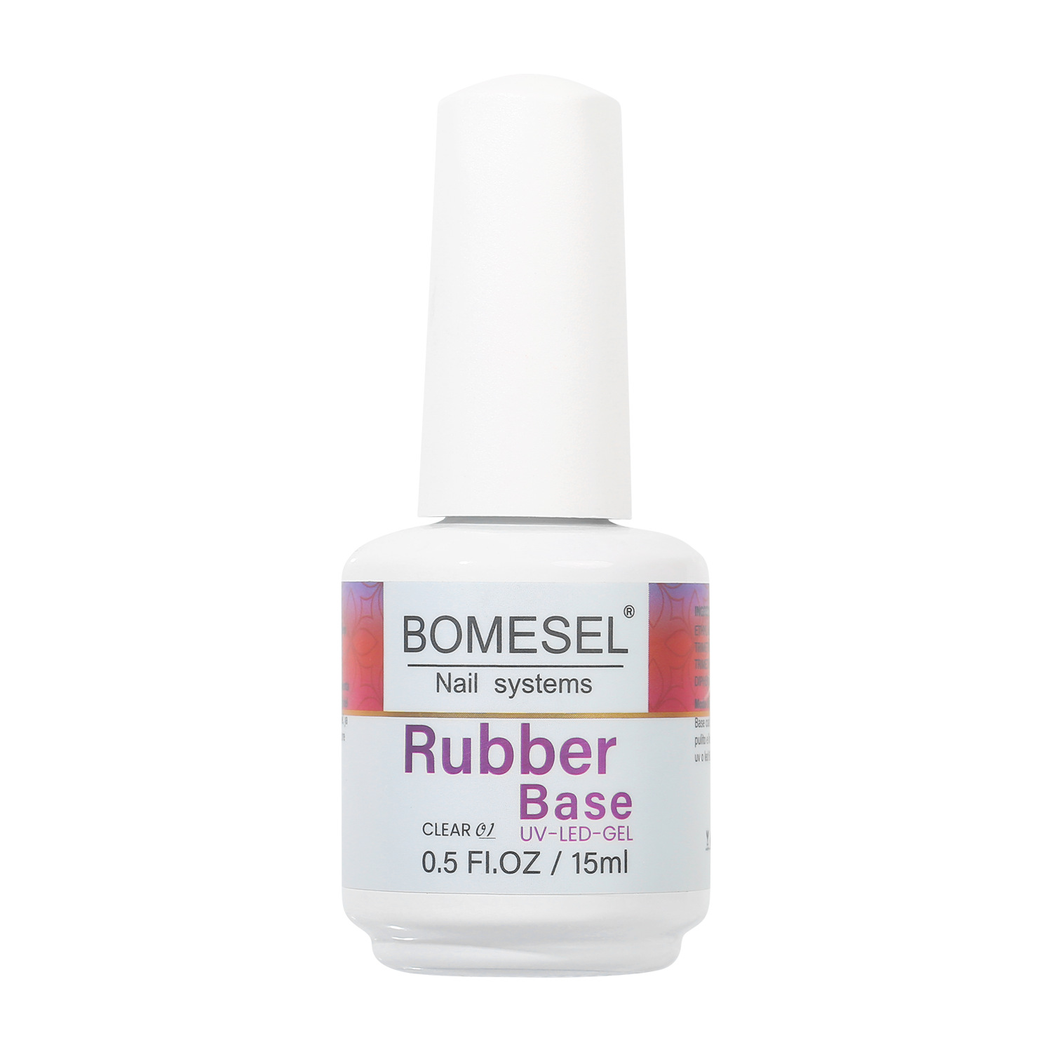 美甲uv凝胶/指甲油套装/甲油胶/美甲底胶/指甲油白底实物图