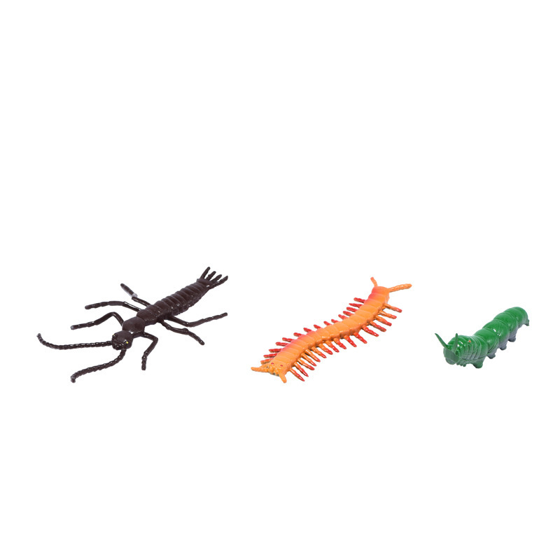 Realistic insect and animal luminous small toys for baby early education, new export products, creative learning toys for boys and girls wholesale Specification drawing