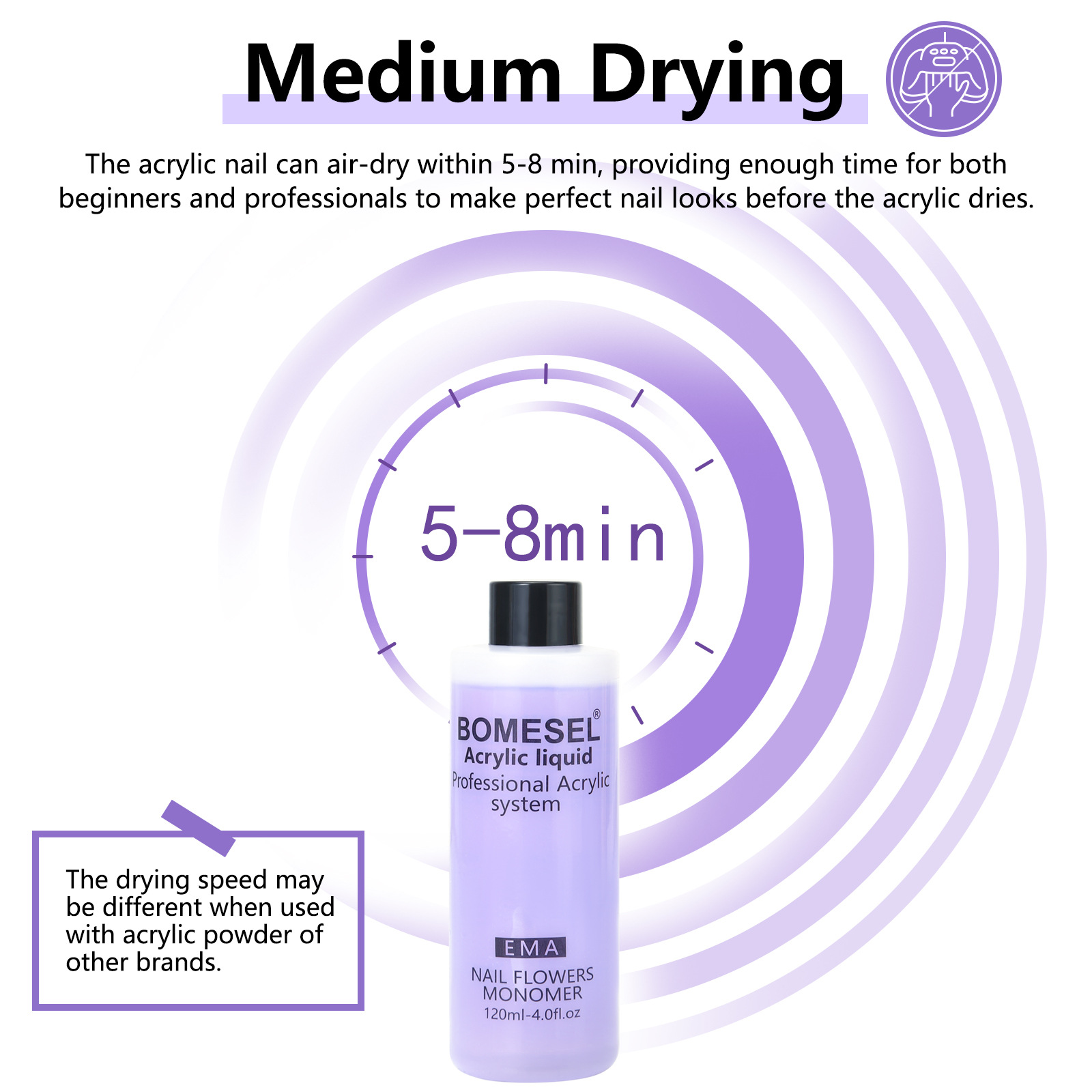 Cross-border bestseller nail art crystal liquid factory in stock: Nail lengthening, engraving and diamond sticking crystal liquid, quick-drying water cleaning liquid pic 3