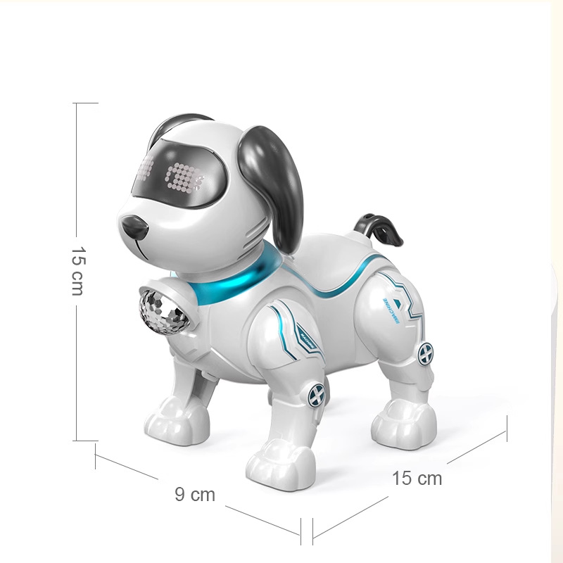 A new type of children's electronic toy, a leash, a pet dog that can walk, glow and has sound effects Item Picture