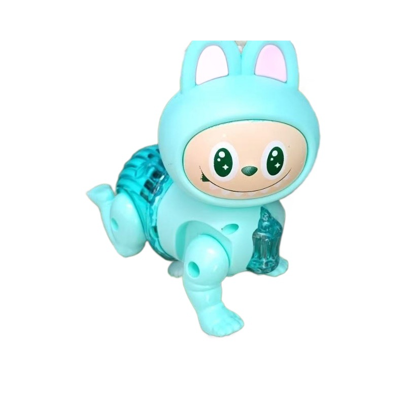 Children's electric crawling labradors can walk and sing. They are specially designed with a leash for walking kids Item Picture