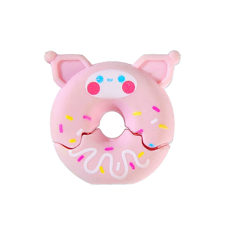Donut eraser, cute cartoon design, kindergarten, small gifts, prizes, stationery wholesale Item Picture