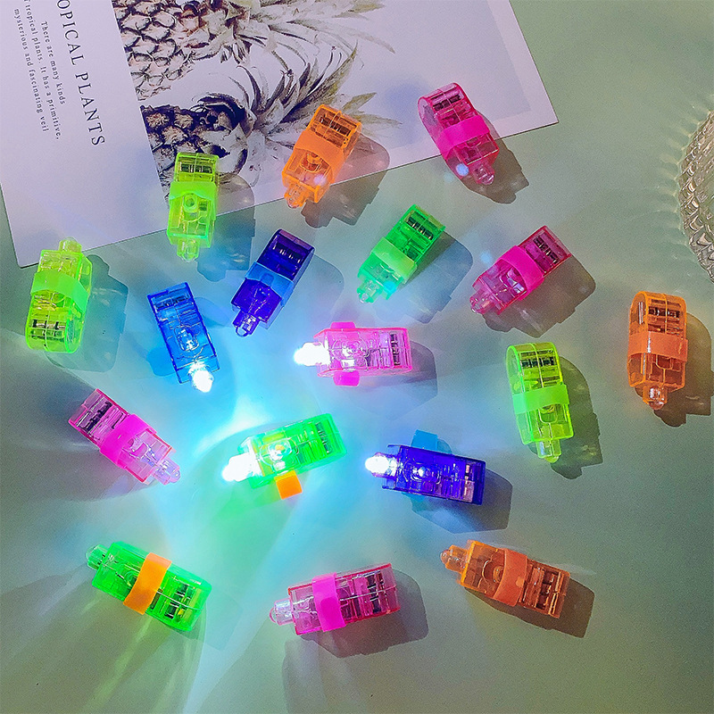 Wholesale of luminous rings, flower hand lights, shaking color lights, luminous finger lights, flashing rings, light strips, insulating sheets, ground promotion toys Application Scenario