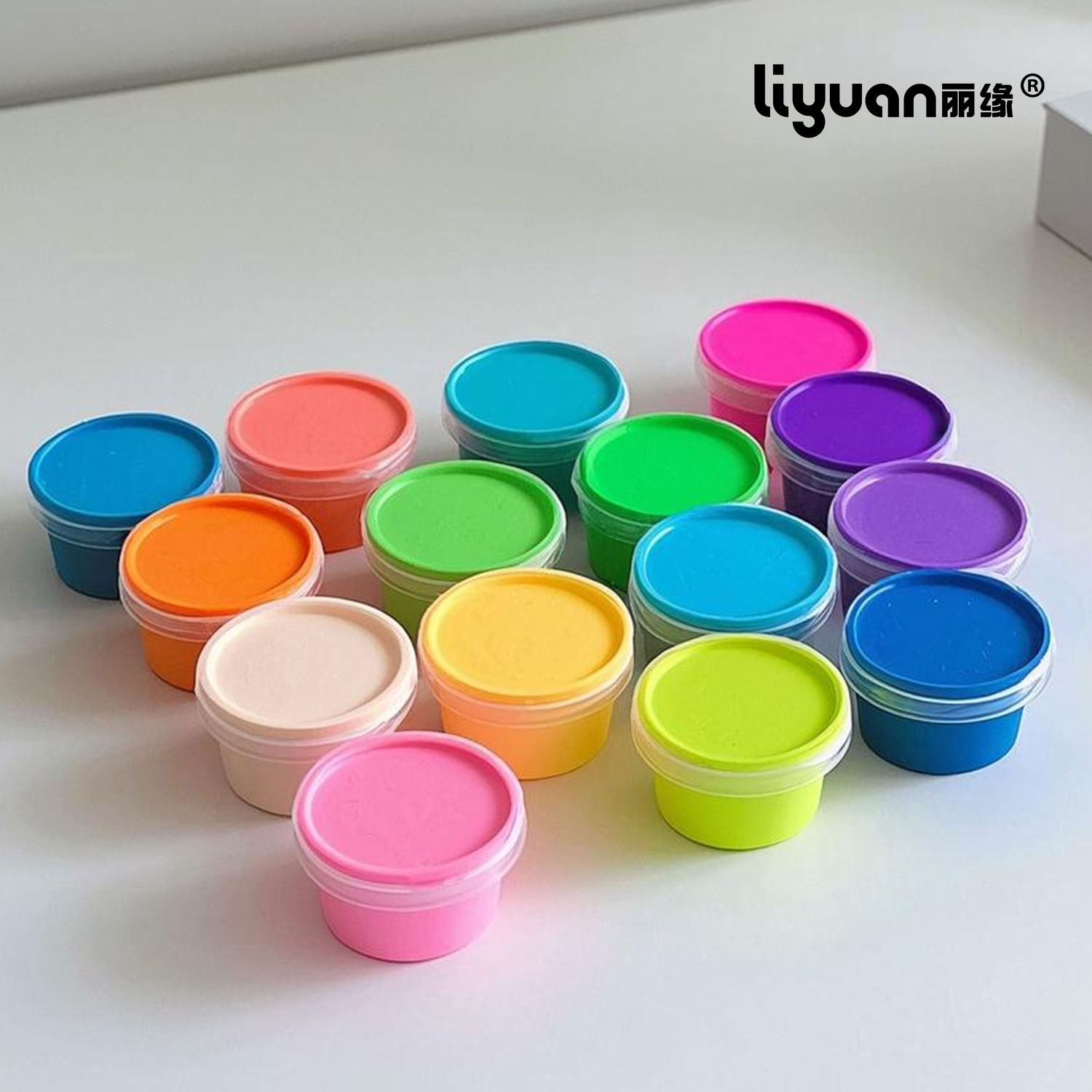 Cross-border Standard ultra-light Clay 36 Color Clay Small Round Box Clay Theme Series DIY Tool Accessory set details Picture