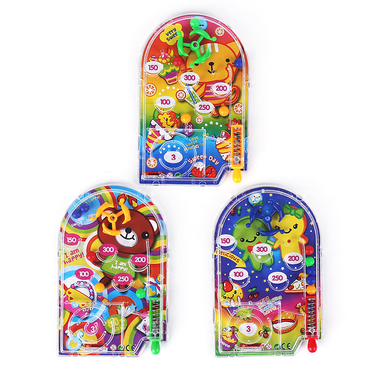 Plastic student intelligence pinball maze, mini house, pinball tray, cartoon pinball tray, intelligence children's toy ground Item Picture