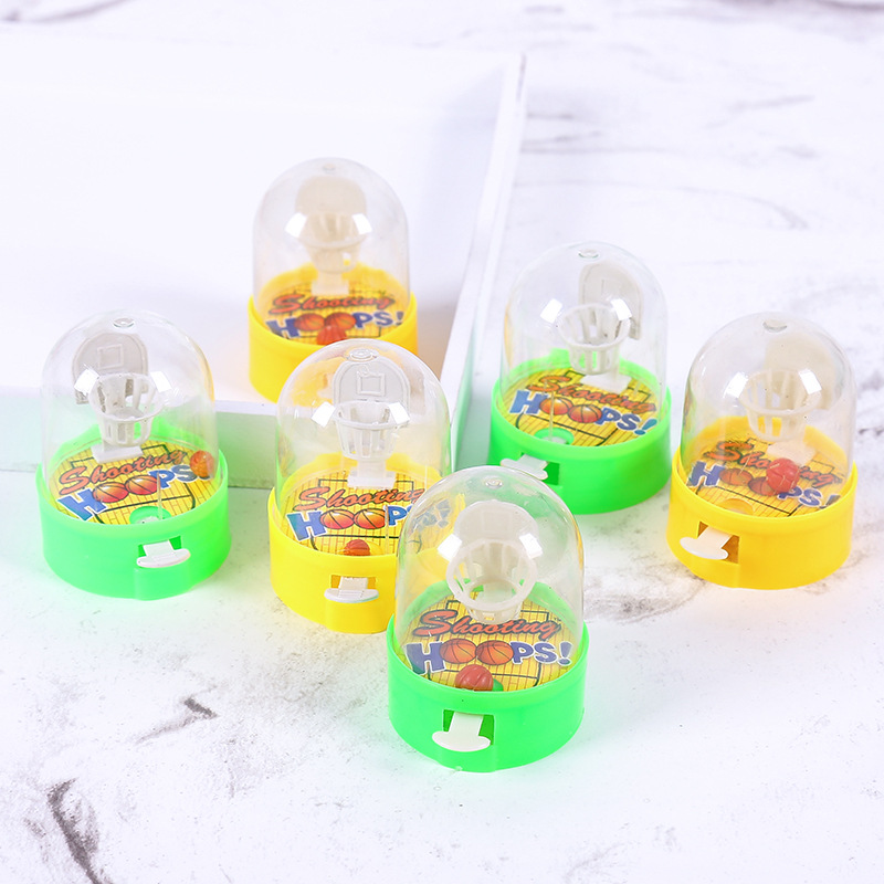 Mini finger basketball shooting game machine, parent-child interactive tabletop game, stress-relieving handheld basketball, educational toy Specification drawing